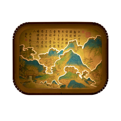 מנורת עץ יפנית לאווירה