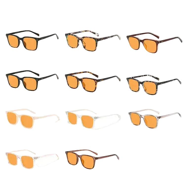 משקפיים מסננות אור כחול ליום ולפני השינה